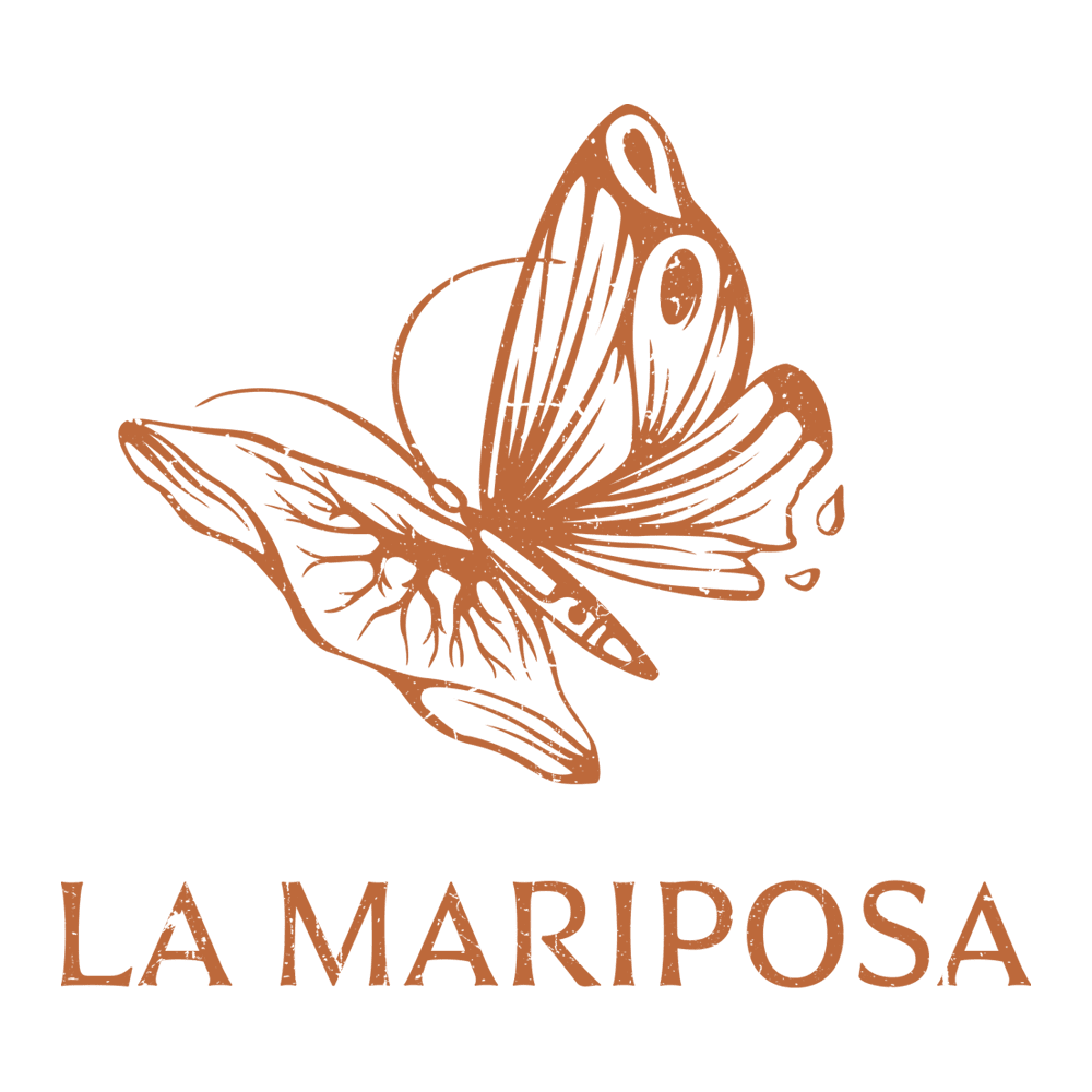 logo la mariposa terracotta sur fond transparent